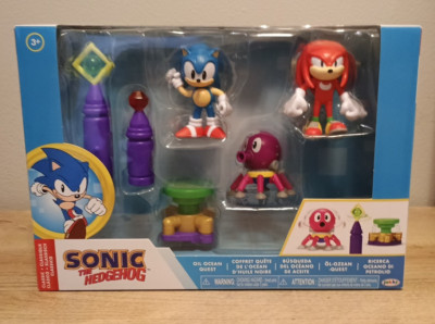JAKS: Sonic Playset -  Oil Ocean Quest 2.5-Inch Diorama Playset