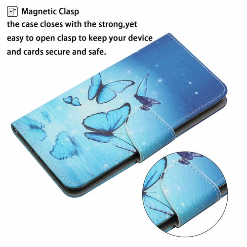 Cat Flower Lion Butterfly Flip Leather Wallet Phone Case For Nokia 2.4 3.4 5.4 - Picture 64 of 131