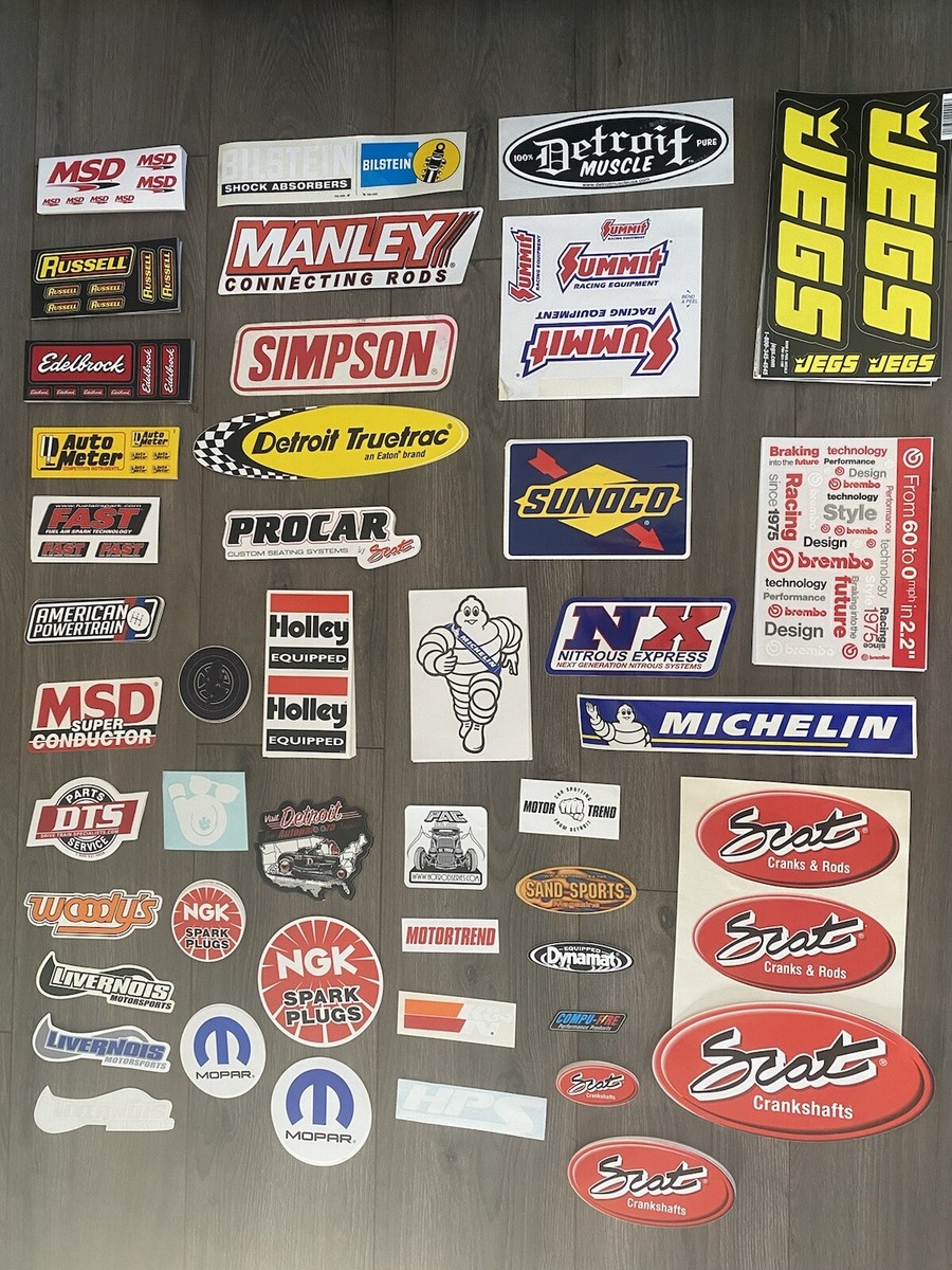 Klotz oil sticker decal offroad toolbox hotrod drag race summit jegs smoke  dirt