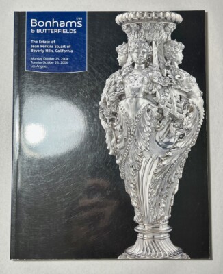 Bonhams Auction Catalog 2004 Estate Jean Perkins Stuart Beverly Hills Antiques