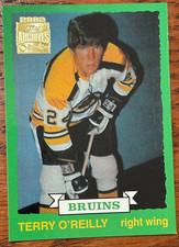 2002/03 TOPPS O-PEE-CHEE ARCHIVES HOCKEY TERRY O'REILLY ROOKIE REPRINT-APR2925