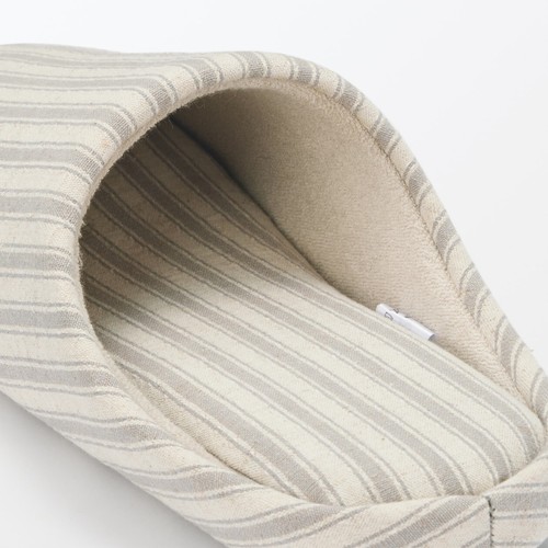 MUJI Cotton & Linen Cushioned Slippers 2025 Select Size & Color From Japan New - Picture 6 of 15