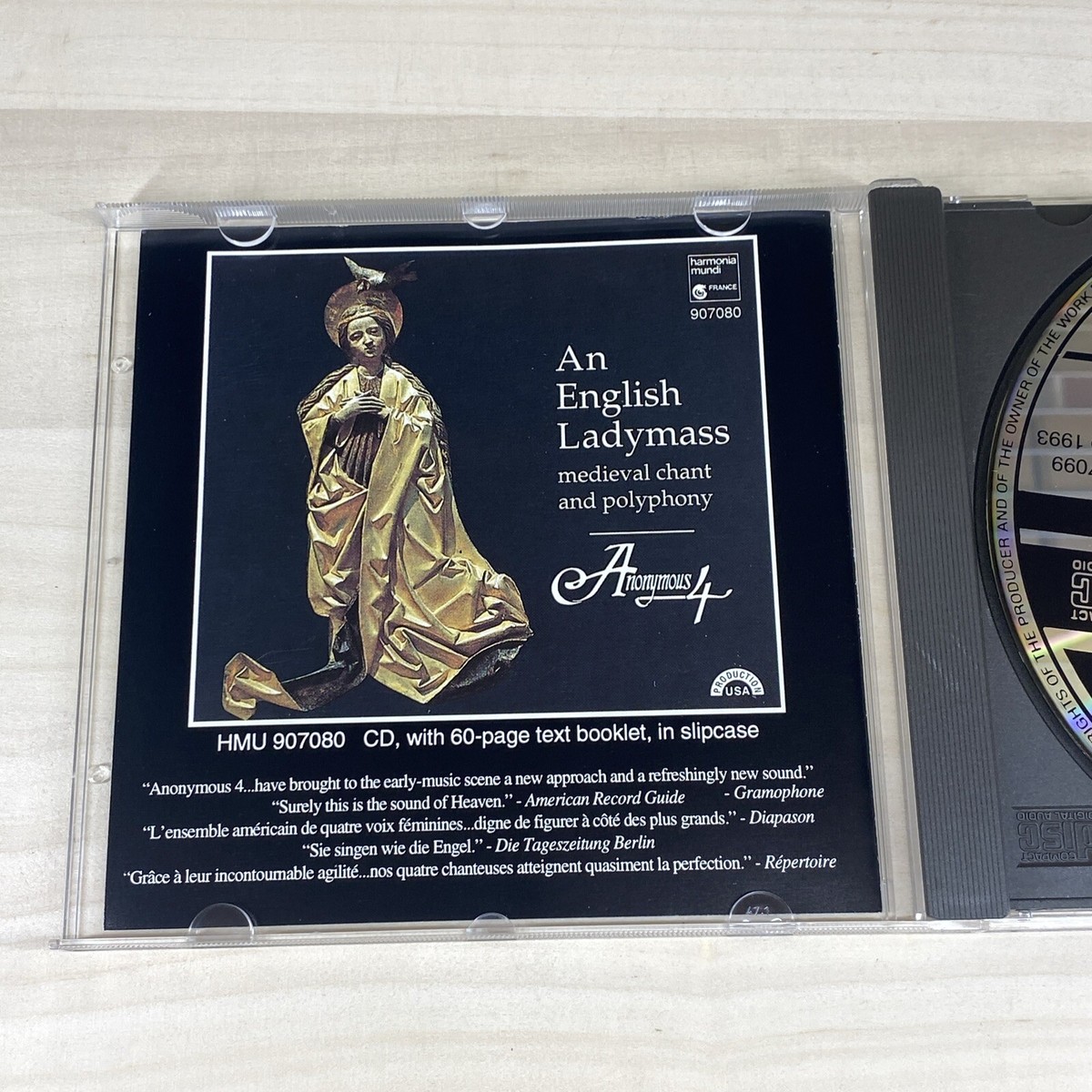 On Yoolis Night by Ruth Cunningham (CD, Sep-1993, Harmonia Mundi