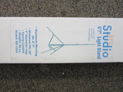 RPS Studio 6'7'' Light Stand Model RS-1060 Air-Damped New (old stock) Weight 36oz