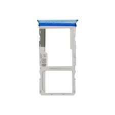 SIM microSD Card Tray Single for Motorola Moto G20 Breeze Blue Replacement