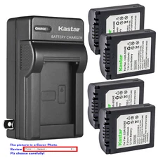 Kastar Battery Wall Charger for Panasonic CGA-S006 & Panasonic Lumix DMC-FZ35