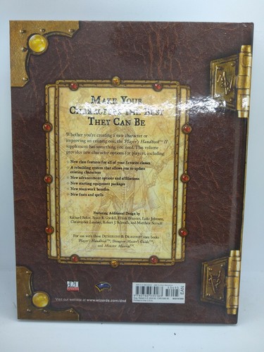 Player's Handbook II D&D 3.5 RPG Dungeons & Dragons 3rd edition - Photo 2/3