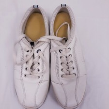 Keds Womens Size 9 Leather Spirit Sneakers White Tennis Shoes WH14168M