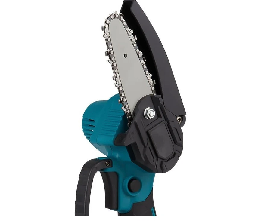 MOTOSEGA Professionale 6"48V Sega Elettrica Portatile Potatura Rami Taglio Legna - Immagine 4 di 4