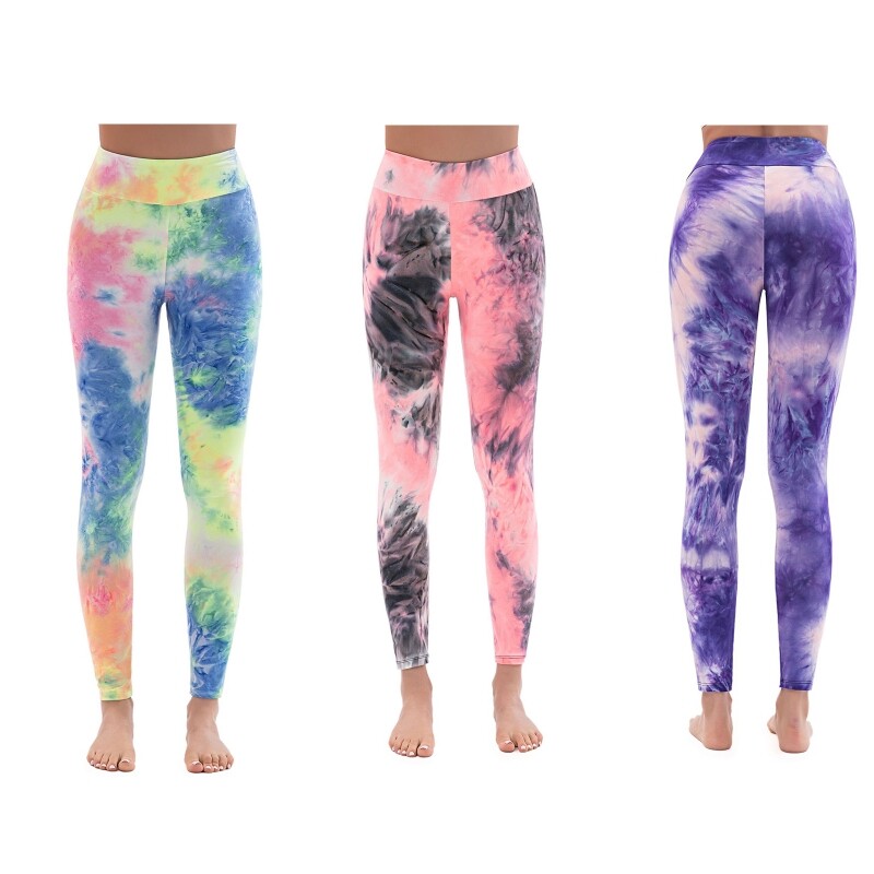 Leggings Stretch Yoga Pant Fitness Pant for Workout Running Body Building Sport-image