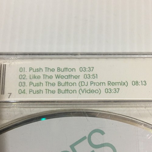 Sugababes Push the Button CD Maxi Single Electronic Hip Hop - Picture 4 of 7