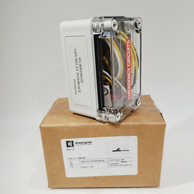 New Cooper Greengate RIM120 Relay Interface Module 120V Emergency Power ...