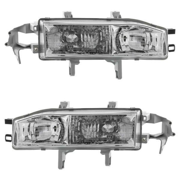 Halogen Scheinwerfer Set Links & Rechts Hauptscheinwerfer H1 FüR Honda Accord IV-image