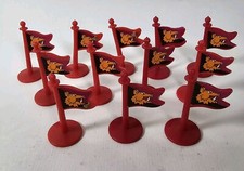 12 Barbarians Red Flag Crossbows & Catapults Spare Parts Vintage Board Game