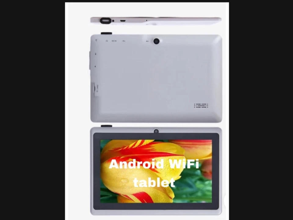 Tablet Android para niños o adultos WiFi juego educativo niños tabletas PC  Foto 2 de 4