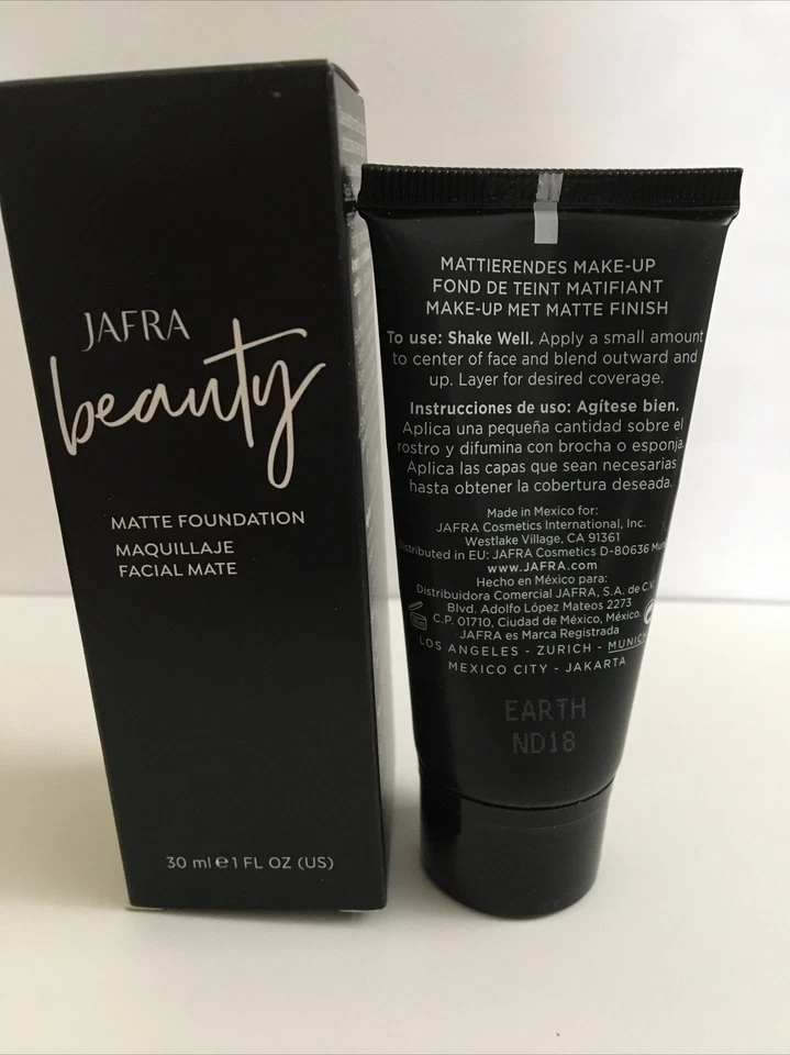 Base Jafra Mate (Color Tierra) Nueva Maquillaje Facial Foto 2 de 3
