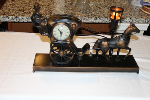 United Metal Goods Horse Carriage Clock & Lamp Works - Bild 23 von 24