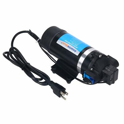 #ad #ad 110V Self priming Diaphragm Water Pump High Pressure 1.8GPM 160PSI Amarine Made $66.99