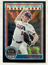 2025 Stars & Stripes baseball  Camden Boehm Black Lightning  1/1  # 36