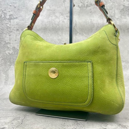 Coach Shoulder Bag Leather Green Authentic G0306838 - Picture 17 of 24
