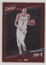 2017-18 Panini Prestige Micro Etch Rookies Red Zhou Qi #49 gb9