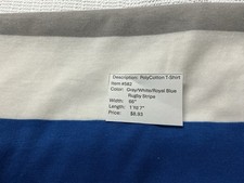 Item 582. Poly Cotton T-Shirt Knit Fabric