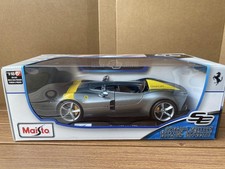 BBR Ferrari Monza Sp1 Paris Auto Show 2018 Con Vetrina With Showcase 1:18 P18164A-VET