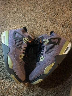 WMNS Air Jordan 4 Retro Canyon Purple/safety Orange Violet Canon/orange Securite