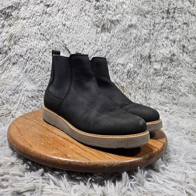 Kodiak Bonshaw Mens Size 10 Gray Black Comfort All Season Waterproof Ankle Boots