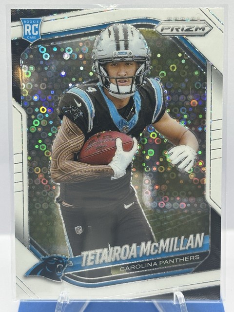 Tetairoa McMillan 2025 Panini Prizm White Disco