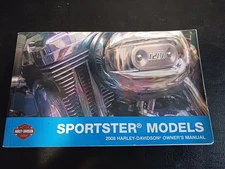 2008 Harley Davidson Sportster Owner's Manual 99468-08A Complete w/ Wallet Cards