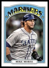 Mike Morse 2013 Topps Archives #15 Mariners MLB READ FREE SHIPPING AutographDen
