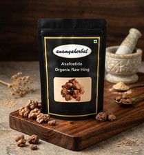 10 % bio Asafoetida Hing Kayam Heeng épice indienne entière brute pure qualit...
