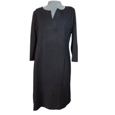 Talbots Black Knee Length Dress Size 10