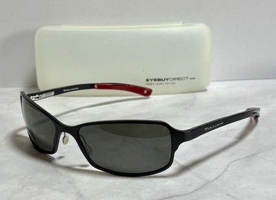 DISCONTINUED! Y2K Remo Tulliani Sunglasses Black/Red Wrap MADE IN ITALY