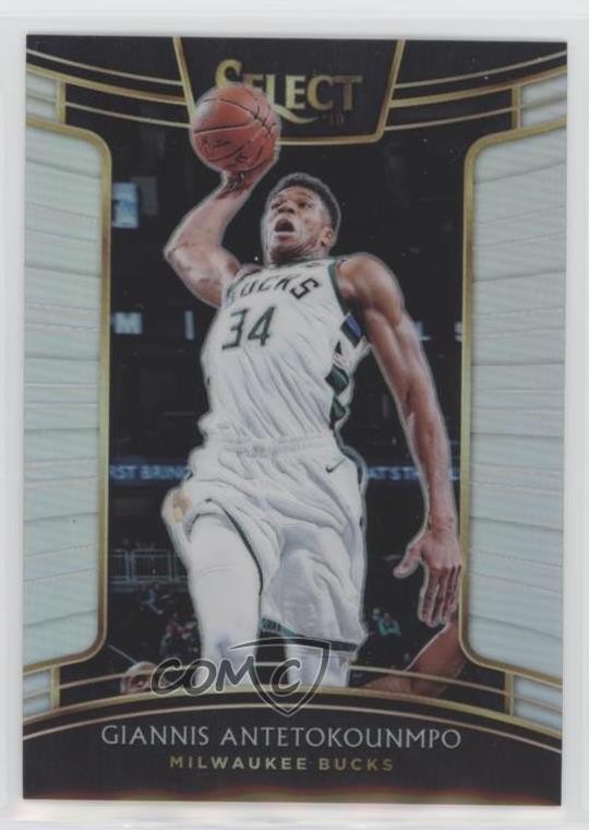 2018-19 Panini Select Concourse Silver Prizm Giannis Antetokounmpo #13 0sw9