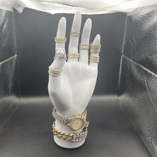 Hand-Shaped Decorative Jewelry Display Stand Ring and Bracelet Holder