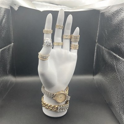 Hand-Shaped Decorative Jewelry Display Stand Ring and Bracelet Holder