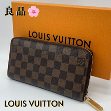 Louis Vuitton Zippy Wallet Damier Ebene N41661 Brown Zip Around Long Wallet