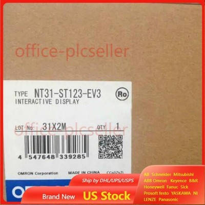 New NT31-ST123-EV3 Omron Touch Screen PLC Module in box