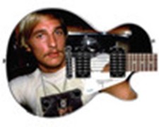 Matthew McConaughey Autographed 1/1 Dazed & Confused Epiphone Graphics Guitar