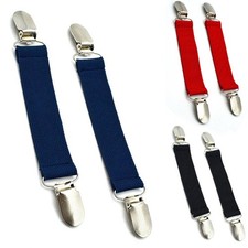 Suspender Non slip Solid Stretch Elastic Accessories Adjustable Braces
