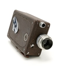 Bell Howell Filmo Auto Load 16mm Camera w/Lumax 1" f/1.9 Viewfinder