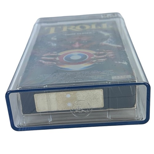 Sealed VHS Troll Vintage Horror Movie Tape 9.4 Rewind Graded - Picture 5 of 5