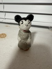 Vintage Mickey Mouse Figurine – Retro Collectible Display Piece – Worn Patina