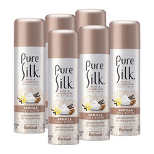 Vanilla Shea Butter Spa Therapy Shave Cream for Women, 7.25 Oz, Pack of 6