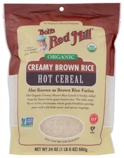 Bob's Red Mill Organic Brown Rice Hot Cereal, 24 Ounce (Pack of 1), No Color 