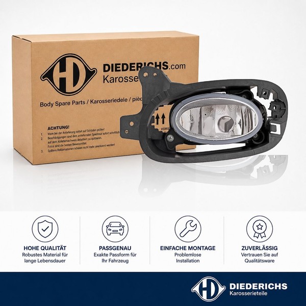 Nebelscheinwerfer Links Diederichs 5241189 FÜR Honda Nebelleuchte Nebellicht-image