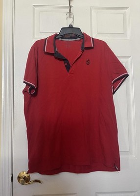 Livergy Men's Red Polo Shirt. XL