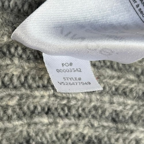 Vince. Cashmere Raglan Sleeve Open Front Cardigan Sweater Long Soft Gray Size XS - Picture 14 of 16